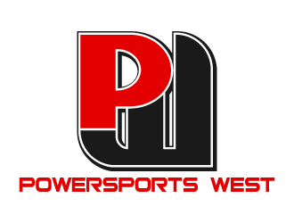 Powersports West logo design by fastsev