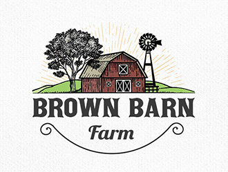 Brown Barn Farm logo design by Optimus