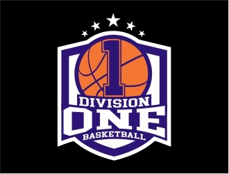 Division One Basketball logo design by Eko_Kurniawan