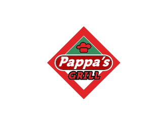 Pappa’s Grill logo design by cecentilan