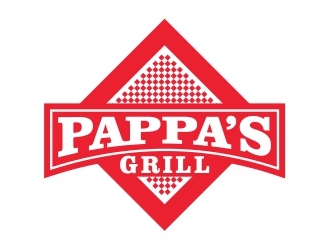 Pappa’s Grill logo design by Eko_Kurniawan
