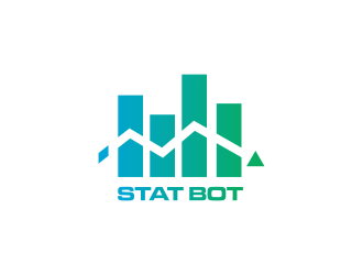 Statbot logo design by qqdesigns