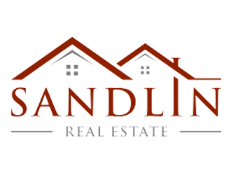 Sandlin Real Estate logo design by blackcane
