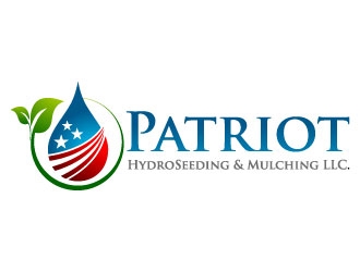 Patriot HydroSeeding & Mulching LLC. logo design by J0s3Ph