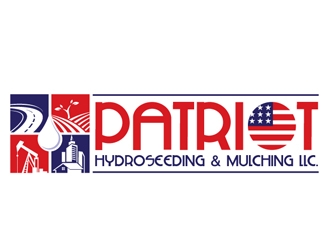Patriot HydroSeeding & Mulching LLC. logo design by shere