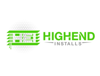 HighEnd Installs  logo design by DreamLogoDesign