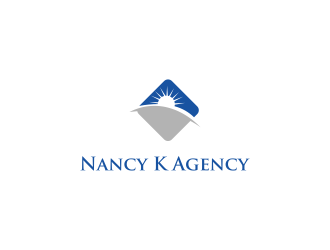 Nancy K Agency logo design by kaylee