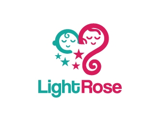 Light Rose logo design by Suvendu
