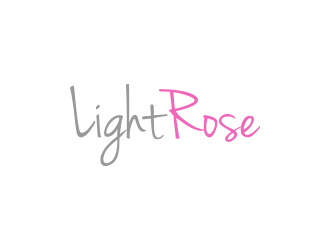 Light Rose logo design by lexipej