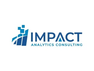 Impact Analytics Consulting logo design by jaize