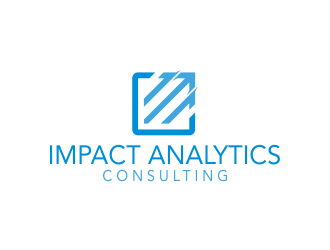 Impact Analytics Consulting logo design by ellsa