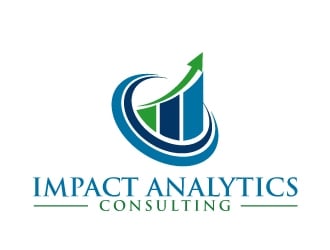 Impact Analytics Consulting logo design by tec343