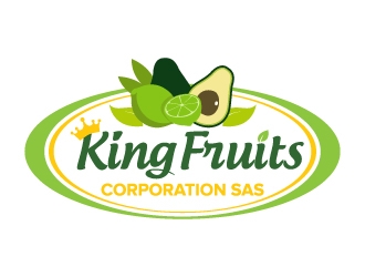 King Fruits Corporation SAS logo design by jaize
