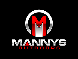 Mannys Outdoors logo design by evdesign