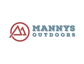 Mannys Outdoors logo design by josephope