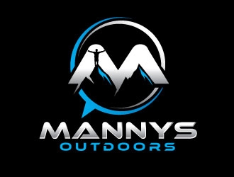 Mannys Outdoors logo design by REDCROW