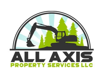 All Axis Property Services LLC logo design by FlashDesign