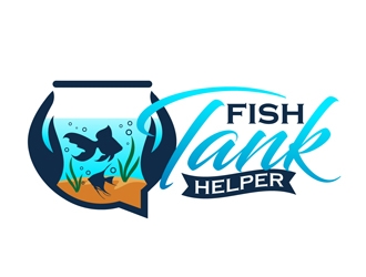 Fish Tank Helper logo design by DreamLogoDesign