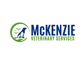 McKenzie Veterinary Services logo design by jenyl