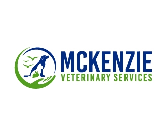 McKenzie Veterinary Services logo design by jenyl