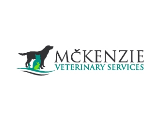 McKenzie Veterinary Services logo design by Aelius