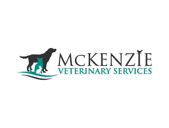 McKenzie Veterinary Services logo design by Aelius