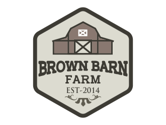 Brown Barn Farm logo design by YONK