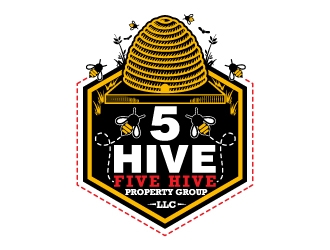 Five Hive Property Group, LLC logo design by Aelius