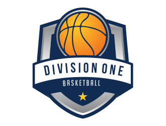 Division One Basketball logo design by Girly
