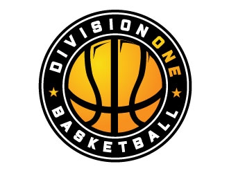 Division One Basketball logo design by REDCROW