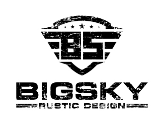 Big Sky Rustic Design logo design by abss
