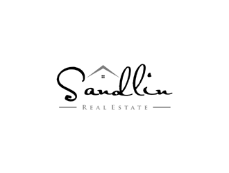 Sandlin Real Estate logo design by ndaru