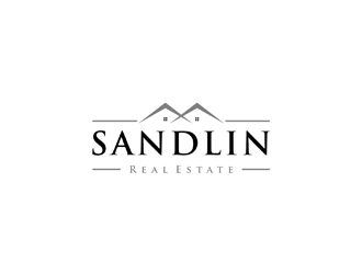 Sandlin Real Estate logo design by ndaru