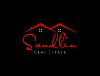 Sandlin Real Estate logo design by alby