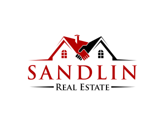 Sandlin Real Estate logo design by pakNton