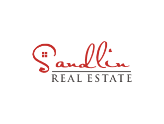 Sandlin Real Estate logo design by BintangDesign