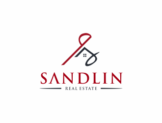 Sandlin Real Estate logo design by ammad
