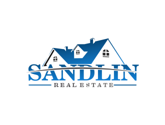 Sandlin Real Estate logo design by inade