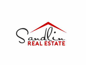Sandlin Real Estate logo design by serprimero