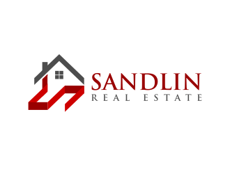 Sandlin Real Estate logo design by ellsa