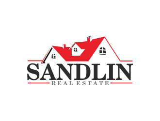 Sandlin Real Estate logo design by inade
