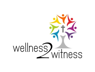 Wellness 2 Witness logo design by cikiyunn