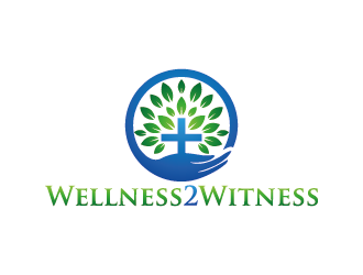 Wellness 2 Witness logo design by mhala