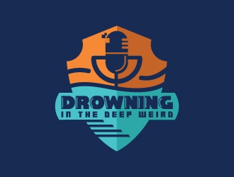 Drowning in the Deep Weird logo design by Suvendu