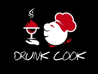 Drunk Cook logo design by alxmihalcea