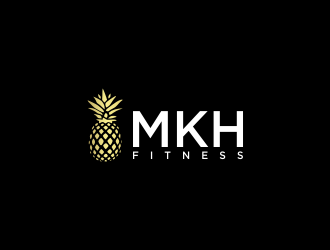 MKH Fitness  logo design by oke2angconcept