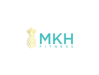 MKH Fitness  logo design by oke2angconcept