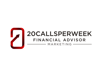 20CallsPerWeek Financial Advisor Marketing logo design by dewipadi