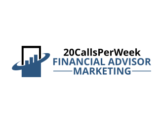 20CallsPerWeek Financial Advisor Marketing logo design by rykos