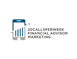 20CallsPerWeek Financial Advisor Marketing logo design by checx